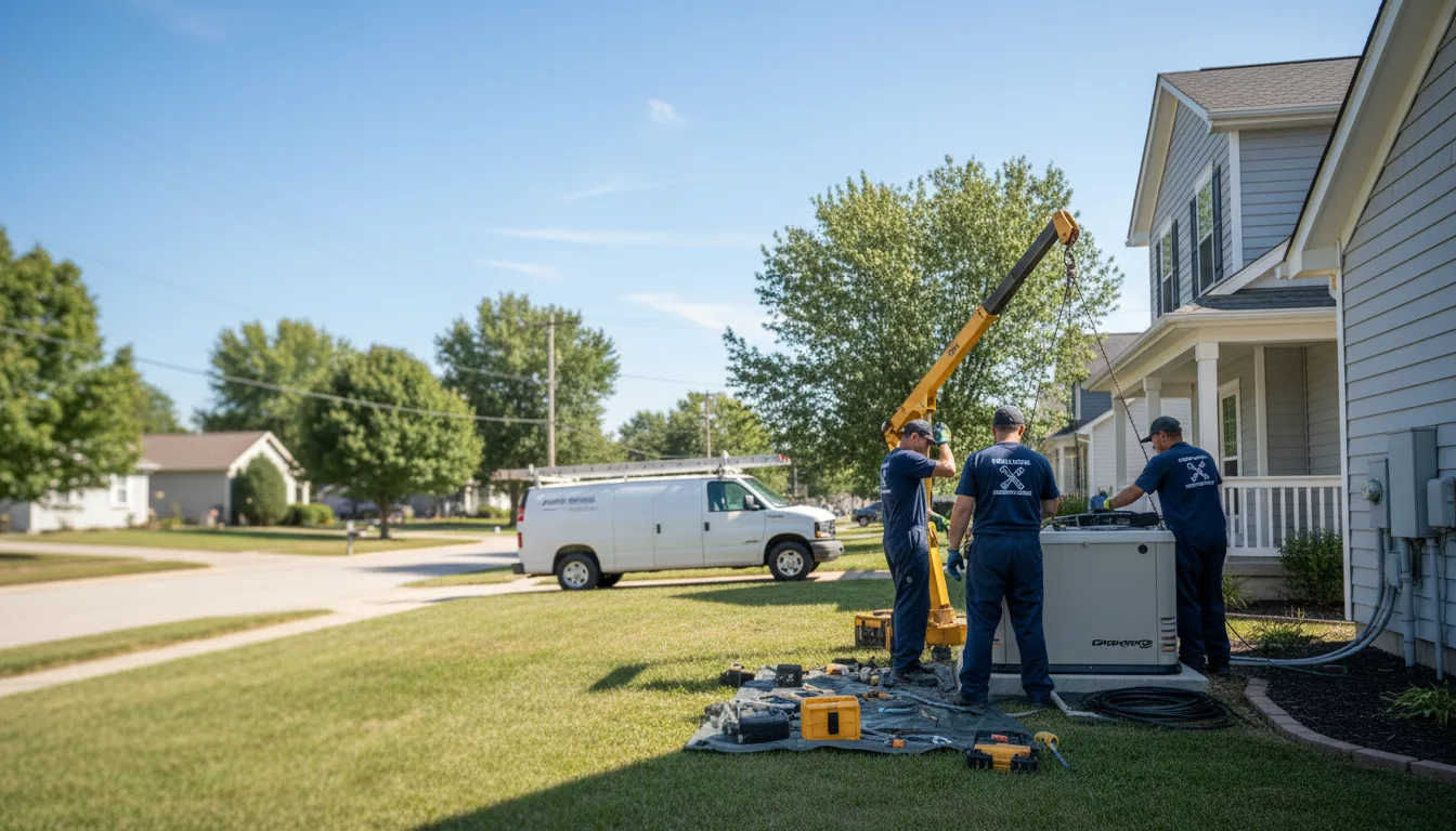 Generator Installation in Streetman, TX near me